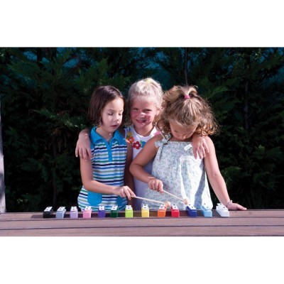 Set Xilofone C/13 Tons+ Livro Partituras 441074  AMY + 3 anos