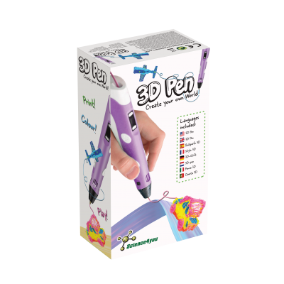 Caneta 3D Infantil C/filamentos  90001273