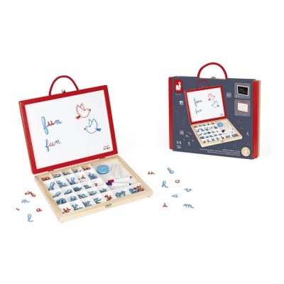 Mala de Letras Para Aprendizagem 4 em 1 J05073 +3 Anos Janod