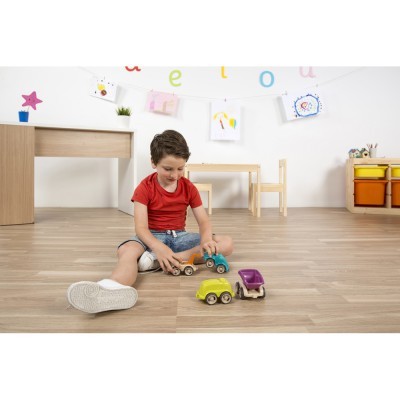 Set Veiculos Eco Minimobil 12cm c/5 mnl 32154 +18 meses