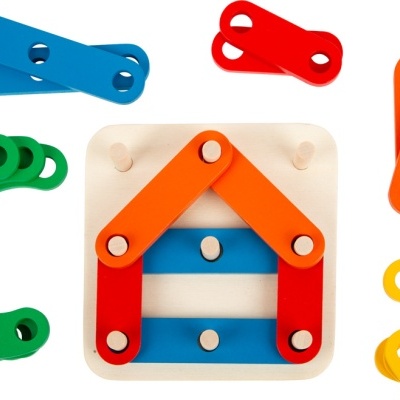 Jogo Forma Letras e Numeros Madeira 11741 +4 anos Small Foot