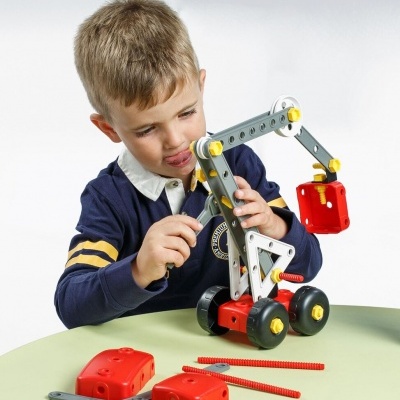 Jogo Manipulativo Acividades Mecaniko c/81pcs 32656 +4 anos Miniland