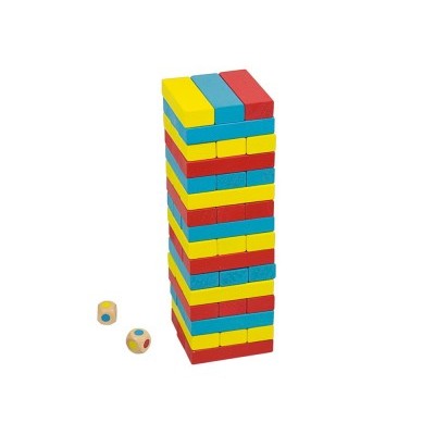 Jogo Familia Torre  ( jenga) 16215 +3 anos Andreu Toys