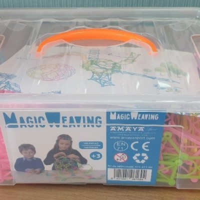 Jogo Construcao Magic Weaving c/160pcs 411311 amy + 3anos