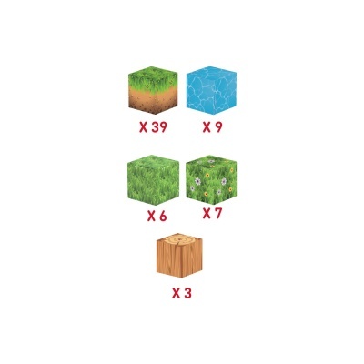 Jogo Magnético A Floresta 64 Cubos G161058