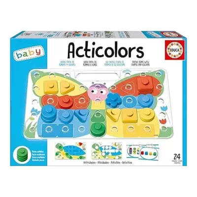 Jogo Tactil de Formas e Cores 44pcs 20169