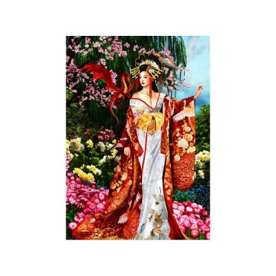 Puzzle Bluebird 1000 Sekkerastoya Queen of Silk 70425