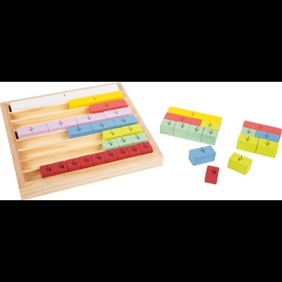 Jogo de Frações Educate 11166 +6 anos Small Foot