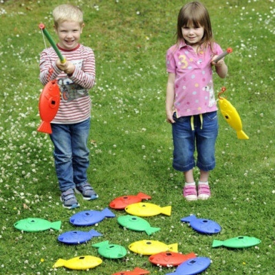 Jogo Exterior Pescar Peixes Gigantes de 1 a 20 253-EA-17