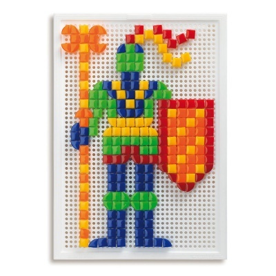 Jogo Arte Visual Pixel 300 Pimnos 5 Cores QCT00954 +3 anos Quercetti