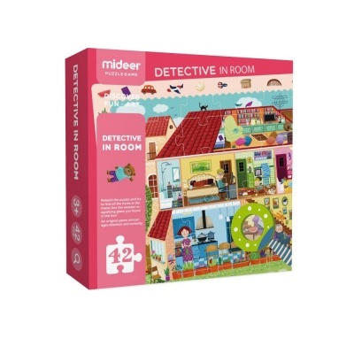 Puzzle Detective na Casa 42pcs MD3008 +3 anos Mideer