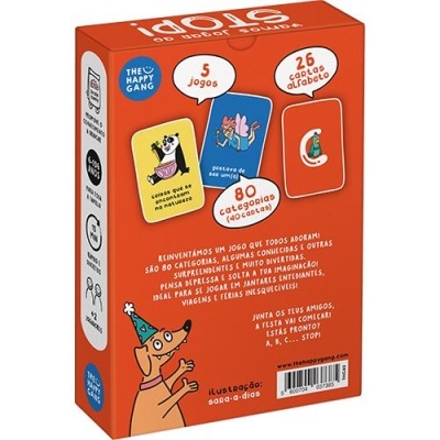 Jogo Brain Away - Vamos Jogar ao STOP THG40 +6 anos