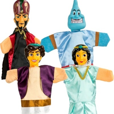 Set 4 Fantoches Histórias Tradicionais O Aladino 246328