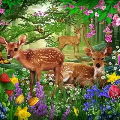 Puzzle Bluebird 1500 Spirit of Spring 70166