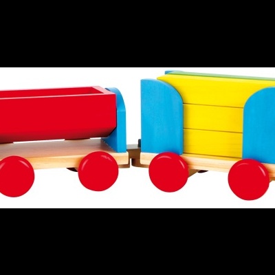 Comboio Madeira Magnético Blocos 1181