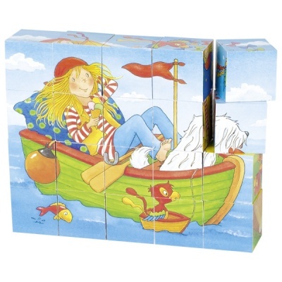 Puzzle de Cubos Peggy Diggledey 57738 +3 anos Goki