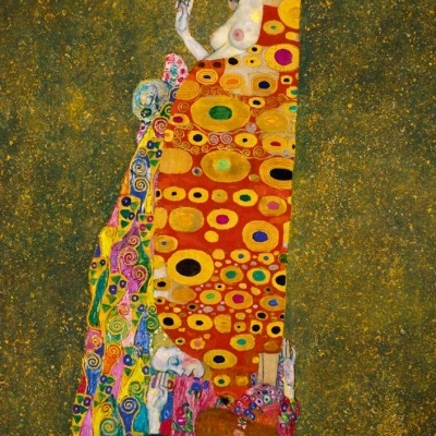 Puzzle Bluebird 1000 Gustave Klimt - Hope II, 1908 60022