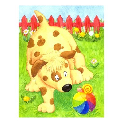 Puzzle Dados Animais Bebe Madeira 57872 +3 anos gk