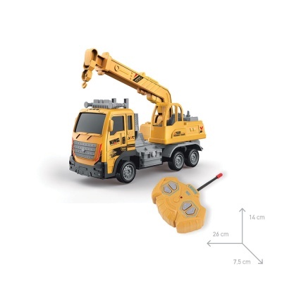 Camião Grua 1:16 C/R/ C6 Funções e Luzes G161416