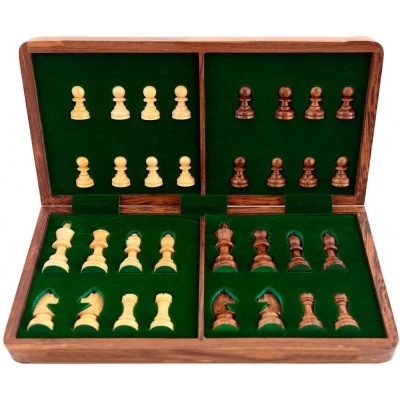 Jogo Xadrez Plegable Serie Exclusica CP034  Aquamarine Games