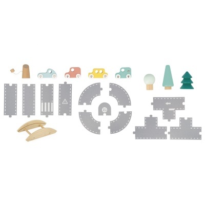 Circuito Feltro P/Carrinhos Auto J04631