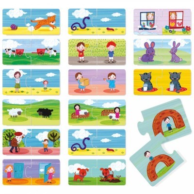 Puzzle Logico Game Of Opposites HU20805 +3 anos  - Headu