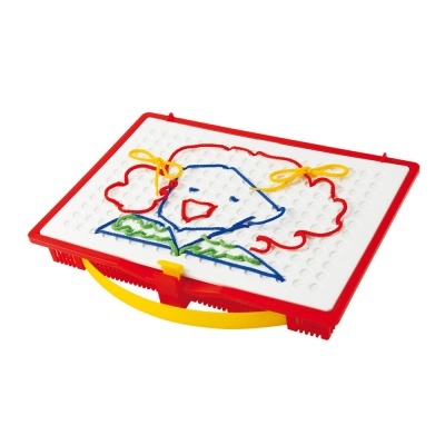 Jogo Malha c/4 Fios cores +3 anos QCT00570 Quercetti