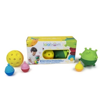 Bolas Sensoriais + Pérolas Educativas BL900 + 10 meses Lalaboom