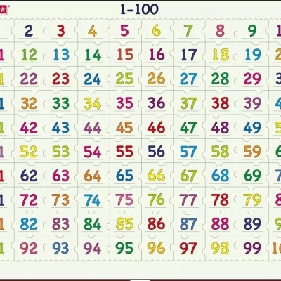 Puzzle Larsen 1-100 AR10 +4 anos