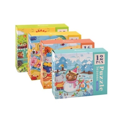 Puzzle Progressivo 4 Estações do Ano MD3016