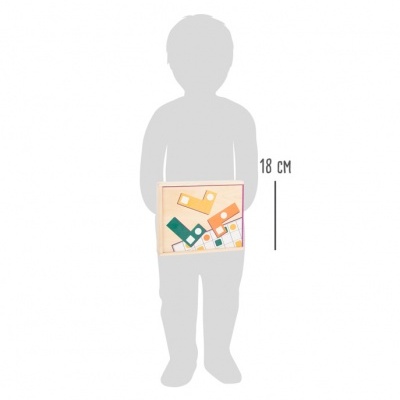 Jogo Raciocinio Geometric Shapes +4 anos 11728 Small Foot