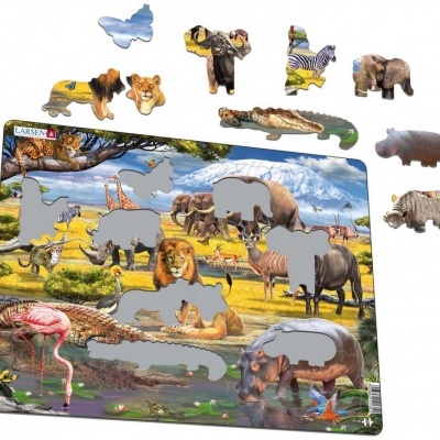 Puzzle Larsen Selva FH30 43pcs +4 anos