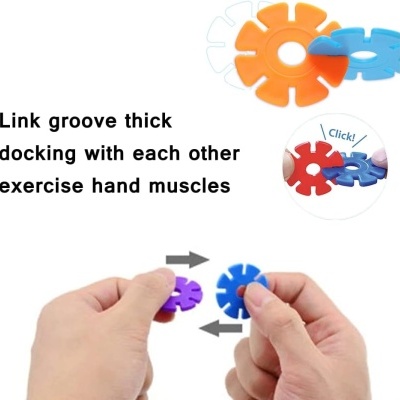 Blocos de Cosntrução Floco de Neve 400 Peças  2301