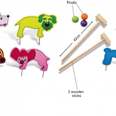 Jogo Crocket  JR Golf GA122 +3 anos Rodatoys