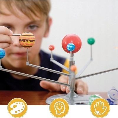 Kit Sistema Solar 3D Planetarium +6 anos