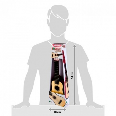 Guitarra Madeira 54cm 42142 +3 anos WooMax