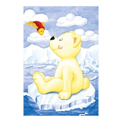 Puzzle Dados Animais Bebe Madeira 57872 +3 anos gk