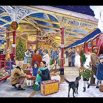 Puzzle Falcon 1000 Coming Home for Christmas 11266 +10 anos