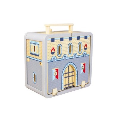 Caixa Compacta Madeira Boxet Castle ZN15307 hp/at +3 anos