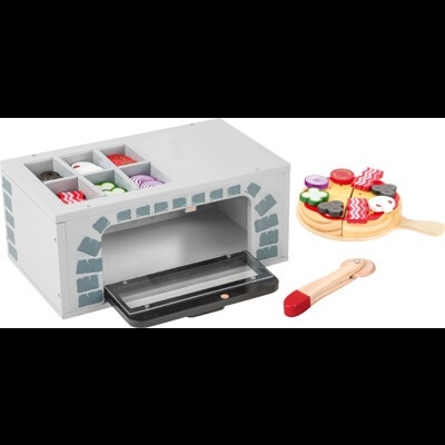 Forno de Cozinha Pizzas Madeira 11204 +3 anos Small Foot