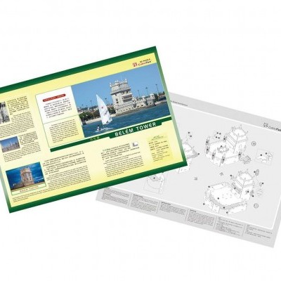 Puzzle 3D Torre de Belem C711H  CubicFun +6 anos