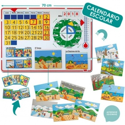 Calendário Escolar Português 30155PT +3 anos  Akros Calendário Escolar Português 30155PT +3 anos  Akros