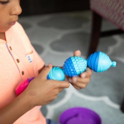 Perolas Educativas 12 pcs Montessori BL100 +10 meses Lalaboom