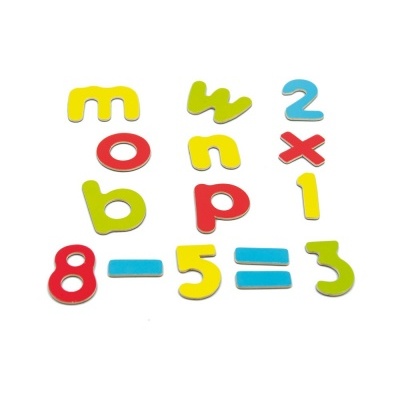 Letras e Numeros Magneticos 16202 +3 anos Andreu Toys