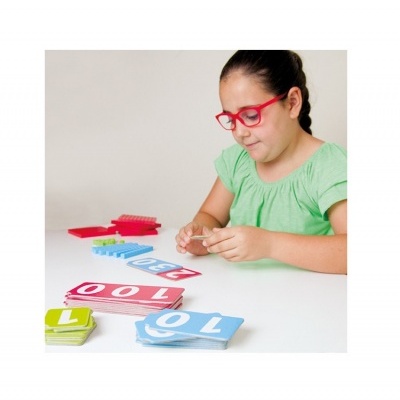 Jogo Matemáticas Meus Primeiros Números MAB C/Blocos Base 10 30691  +4 anos  Akros