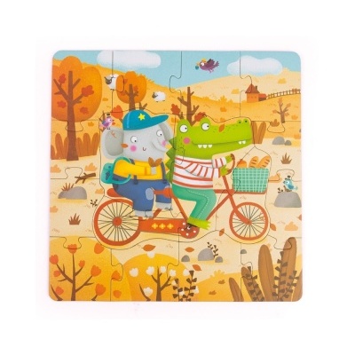 Puzzle Progressivo 4 Estações do Ano MD3016