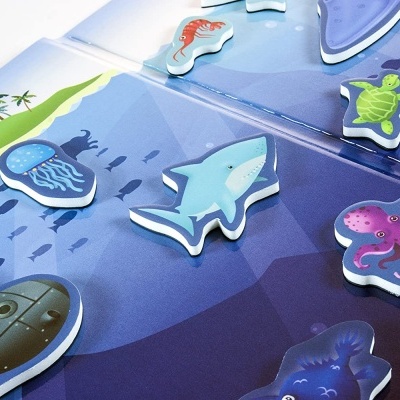 Cenário Magnético Misterios do Oceano 31973 + 3 anos Miniland