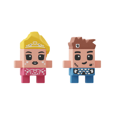 Marioinex Mini Waffle Princesa Torre da Fantasia 148pcs MX905791