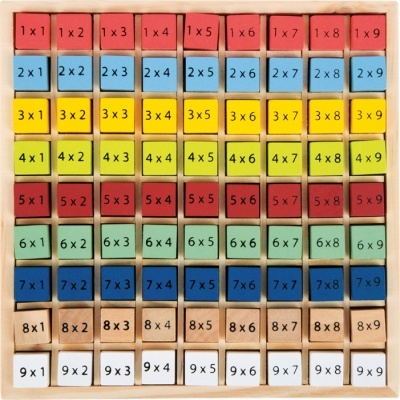 Tabuleiro Madeira  Tabuada Educate +6 anos 11163 Small Foot