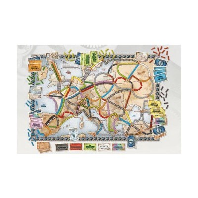 Jogo Tabuleiro Ticket To Ride Europe 7192
